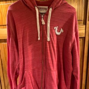 Red “True Religion” Sweater